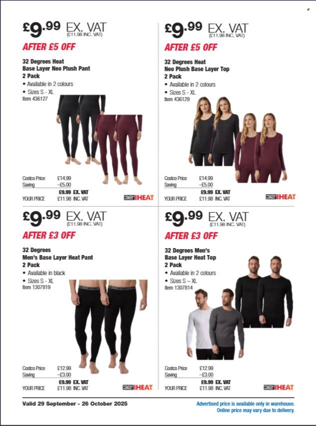 COSTCO offer - From 29 Sept 2025 (2025-09-29 - 2025-10-26) | 12