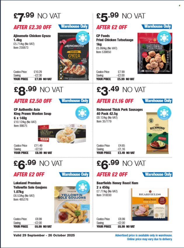 COSTCO offer - From 29 Sept 2025 (2025-09-29 - 2025-10-26) | 14