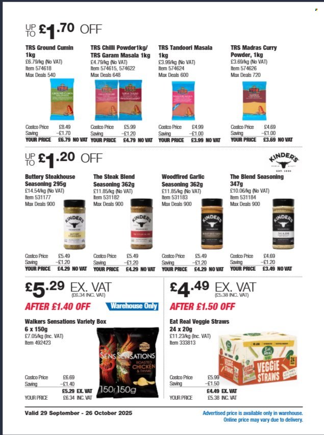 COSTCO offer - From 29 Sept 2025 (2025-09-29 - 2025-10-26) | 16