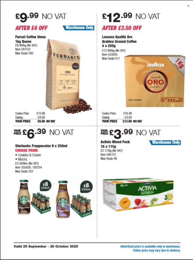 COSTCO offer - From 29 Sept 2025 (2025-09-29 - 2025-10-26) | 18