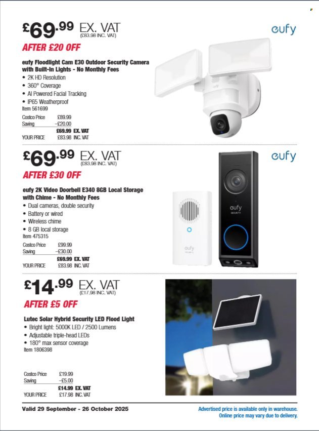 COSTCO offer - From 29 Sept 2025 (2025-09-29 - 2025-10-26) | 6
