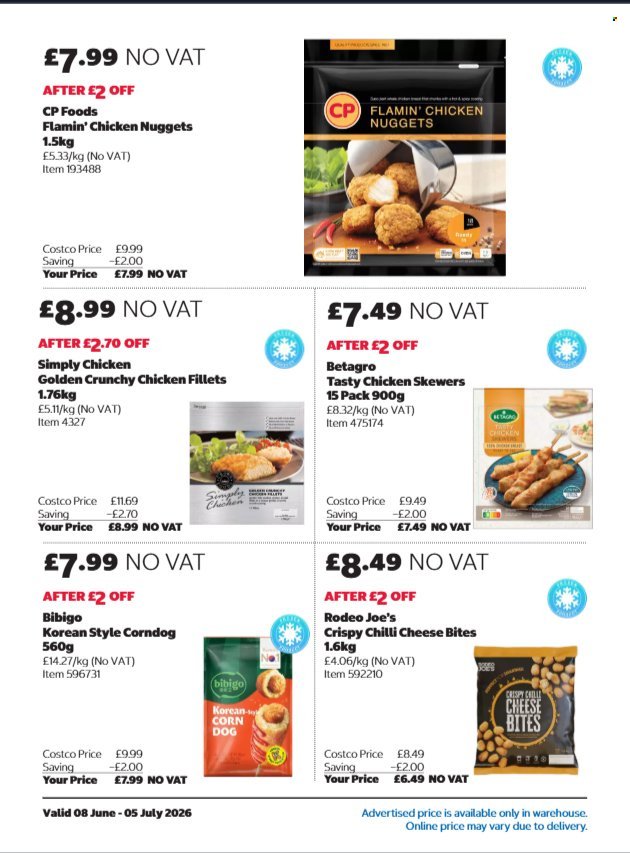COSTCO offer - From 8 Jun 2026