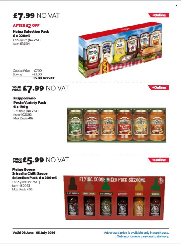 COSTCO offer - From 8 Jun 2026