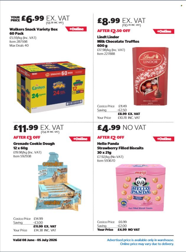 COSTCO offer - From 8 Jun 2026