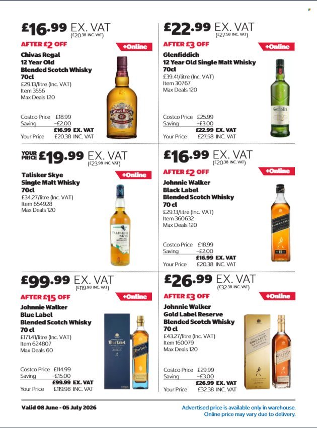 COSTCO offer - From 8 Jun 2026