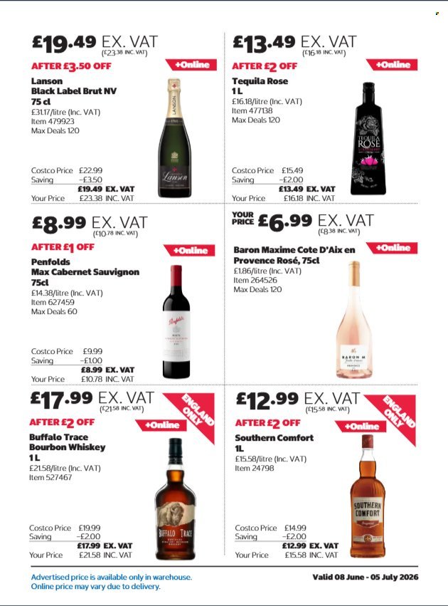 COSTCO offer - From 8 Jun 2026