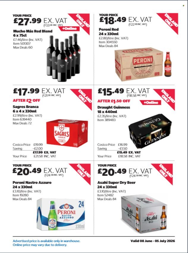 COSTCO offer - From 8 Jun 2026