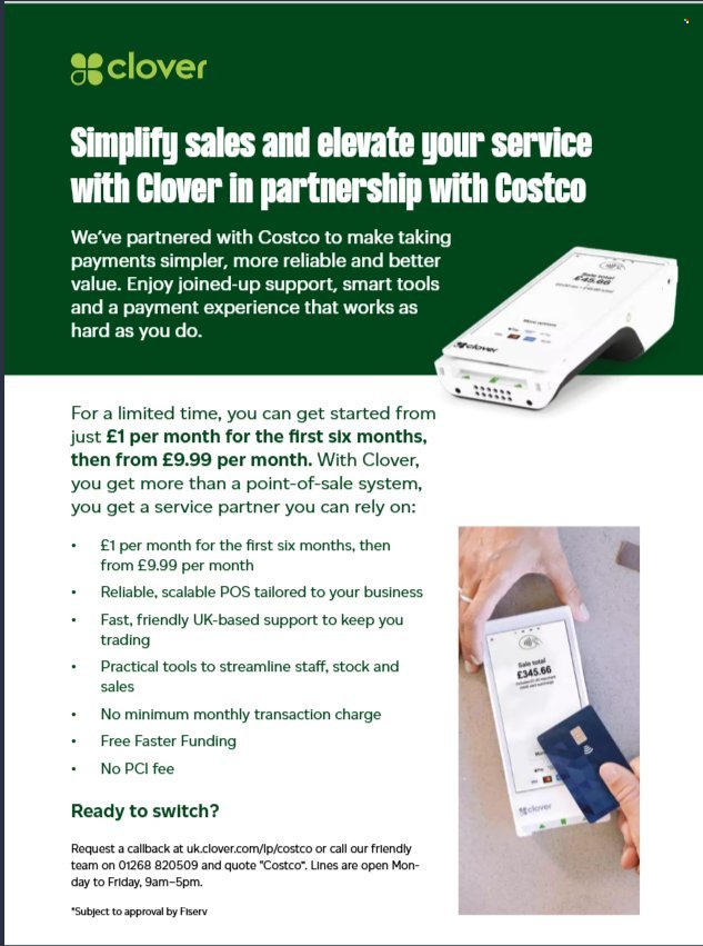 COSTCO offer - From 8 Jun 2026