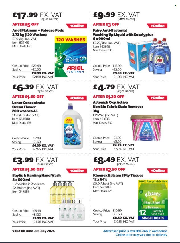 COSTCO offer - From 8 Jun 2026