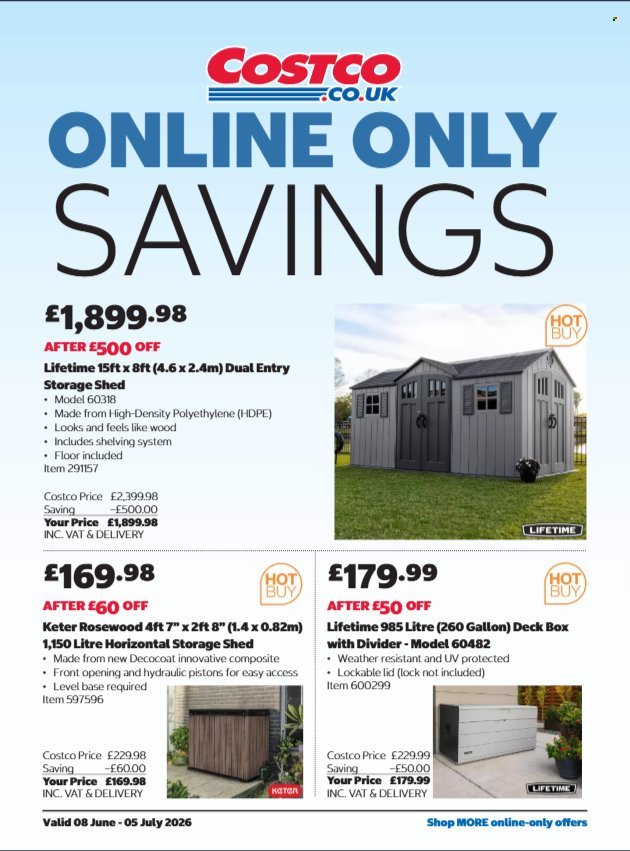 COSTCO offer - From 8 Jun 2026