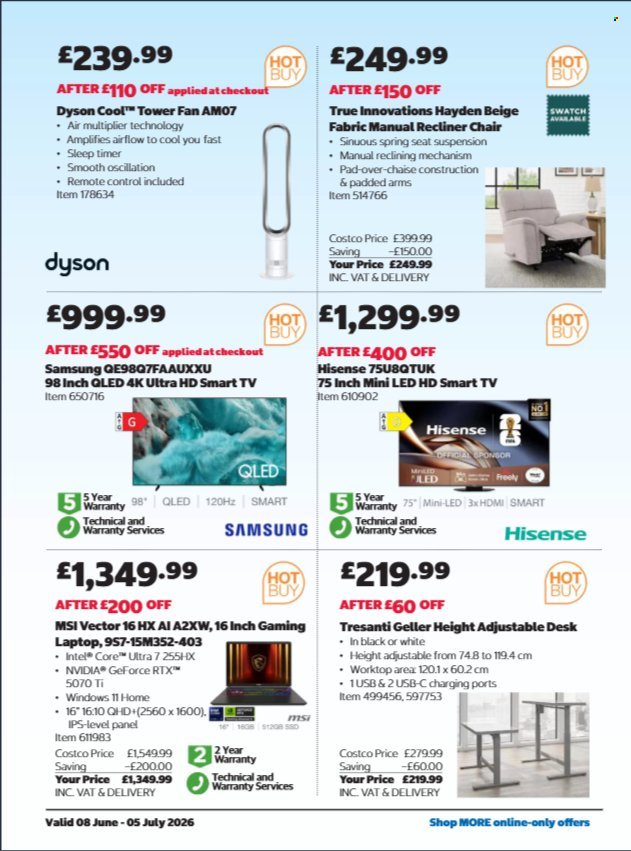 COSTCO offer - From 8 Jun 2026