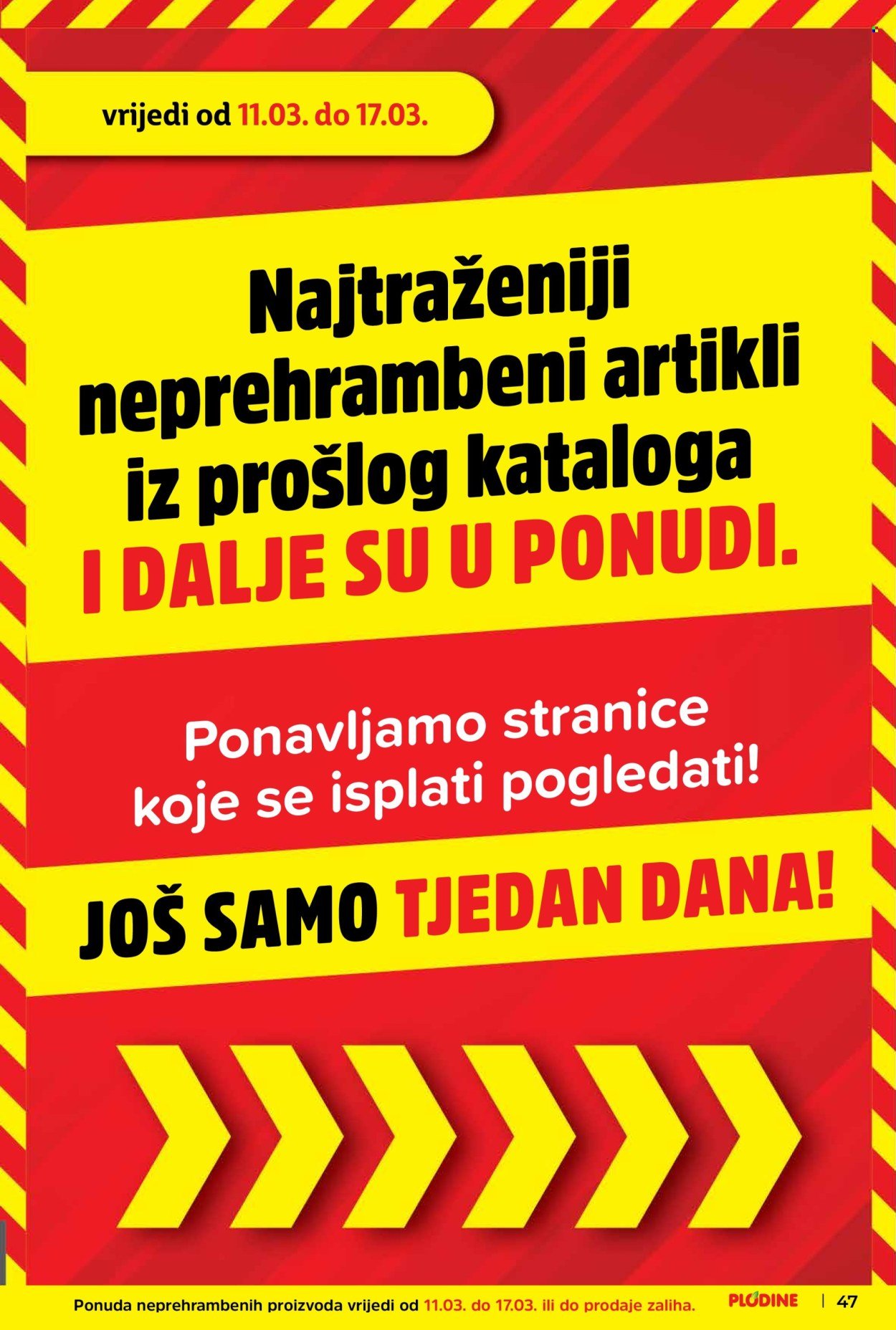 PLODINE katalog - Od srijede 11.03.2026.