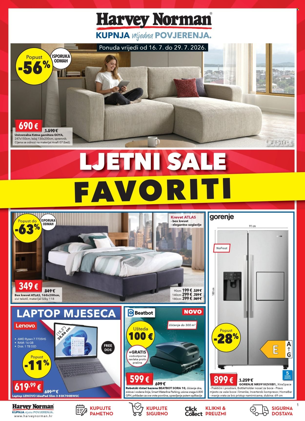 HARVEY NORMAN katalog - Ljetni sale - Favoriti