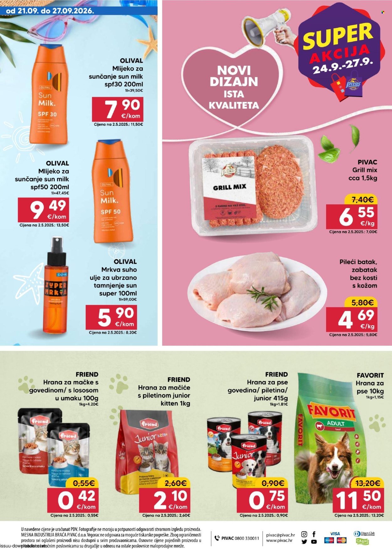 PIVAC katalog - Od ponedeljka 21.09.2026.