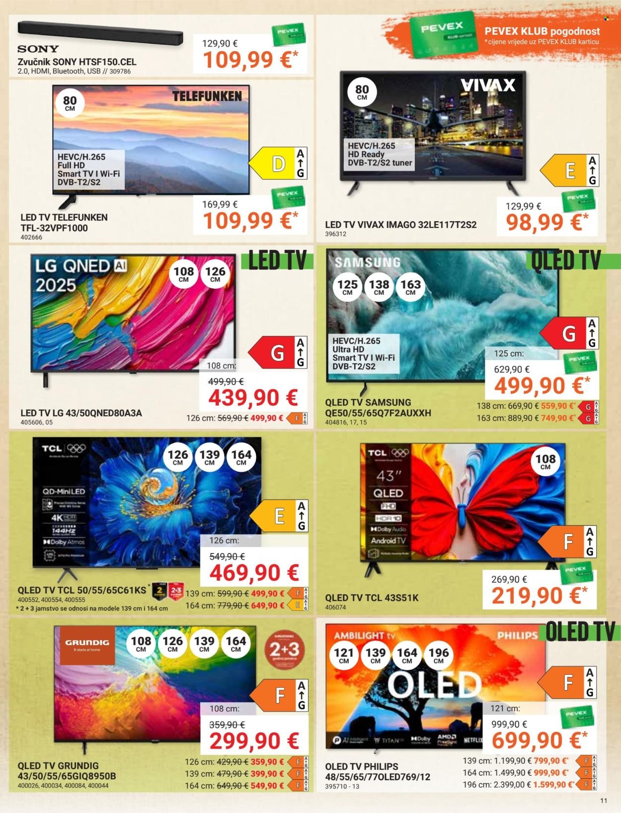PEVEX katalog - Od četvrtka 25.09.2025.