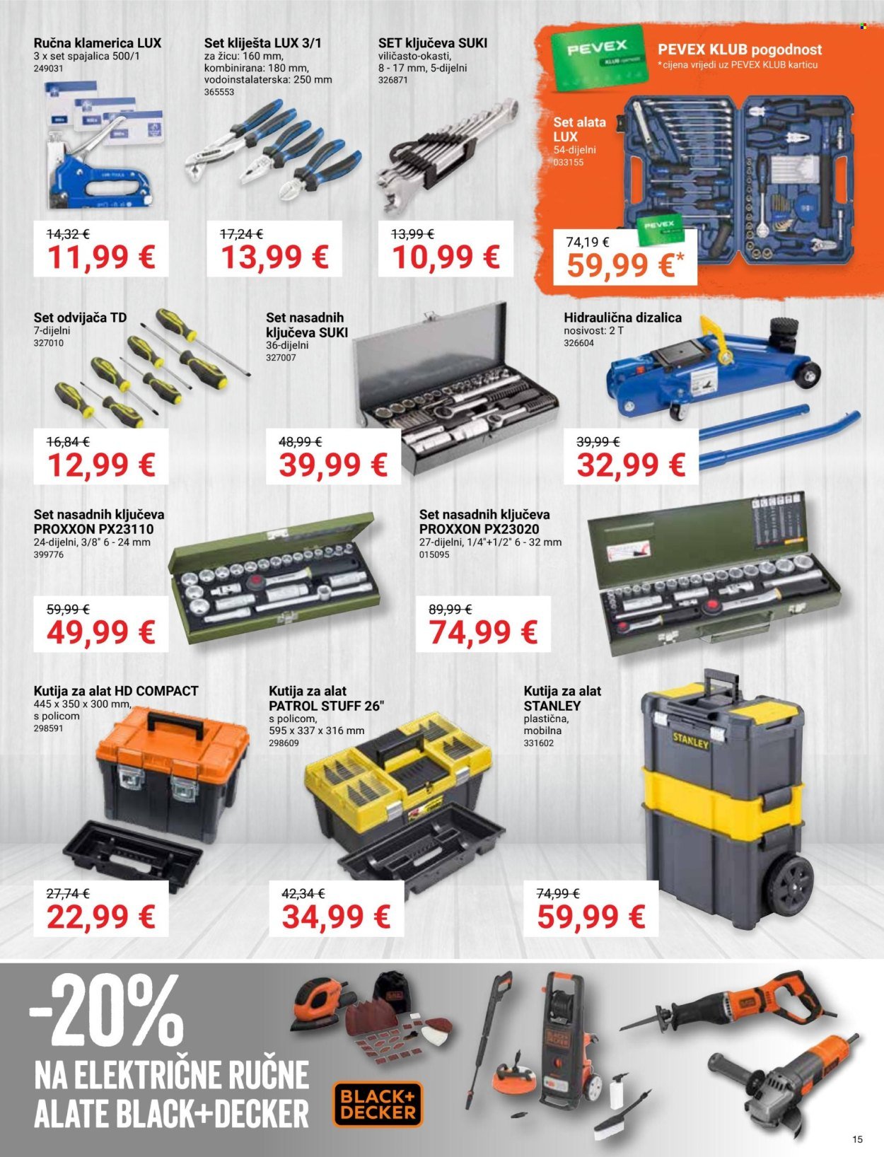 PEVEX katalog - Od četvrtka 25.09.2025.