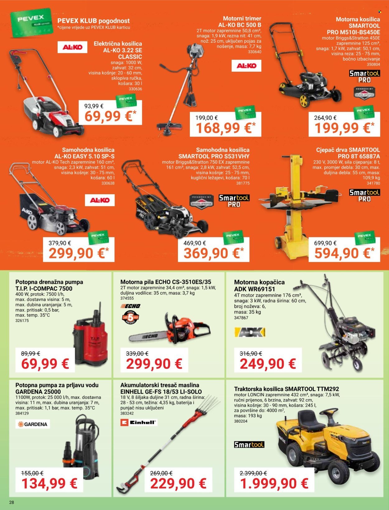 PEVEX katalog - Od četvrtka 25.09.2025.