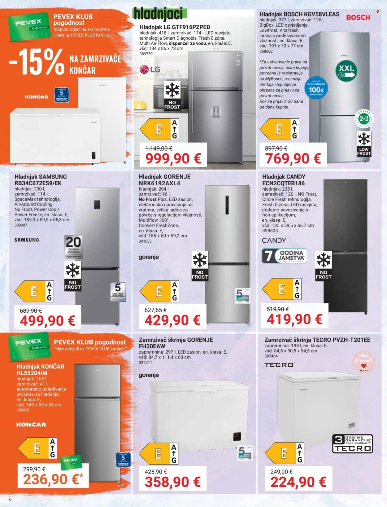 PEVEX katalog - Od četvrtka 25.09.2025.