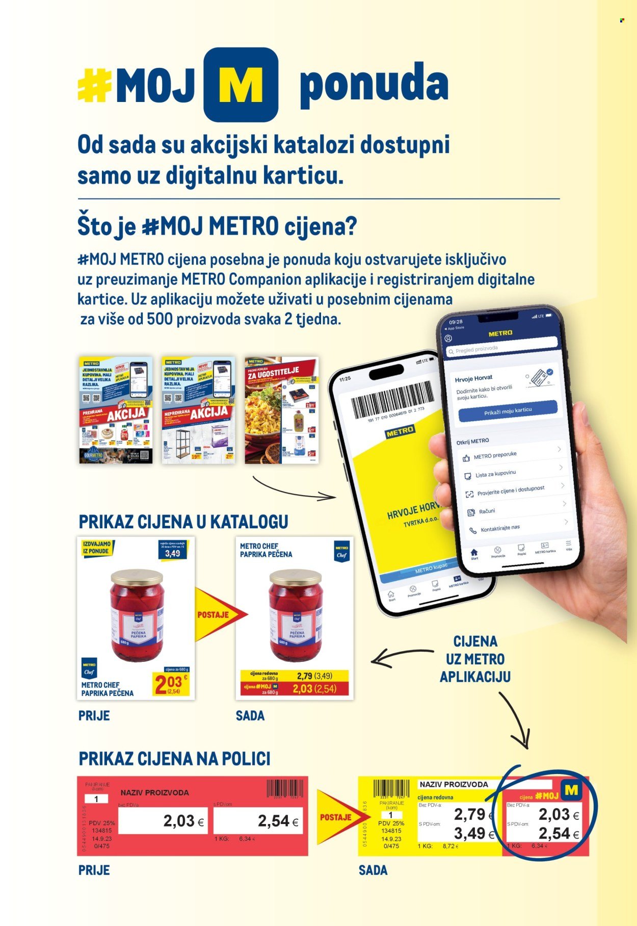 METRO katalog - Prehrana i neprehrana