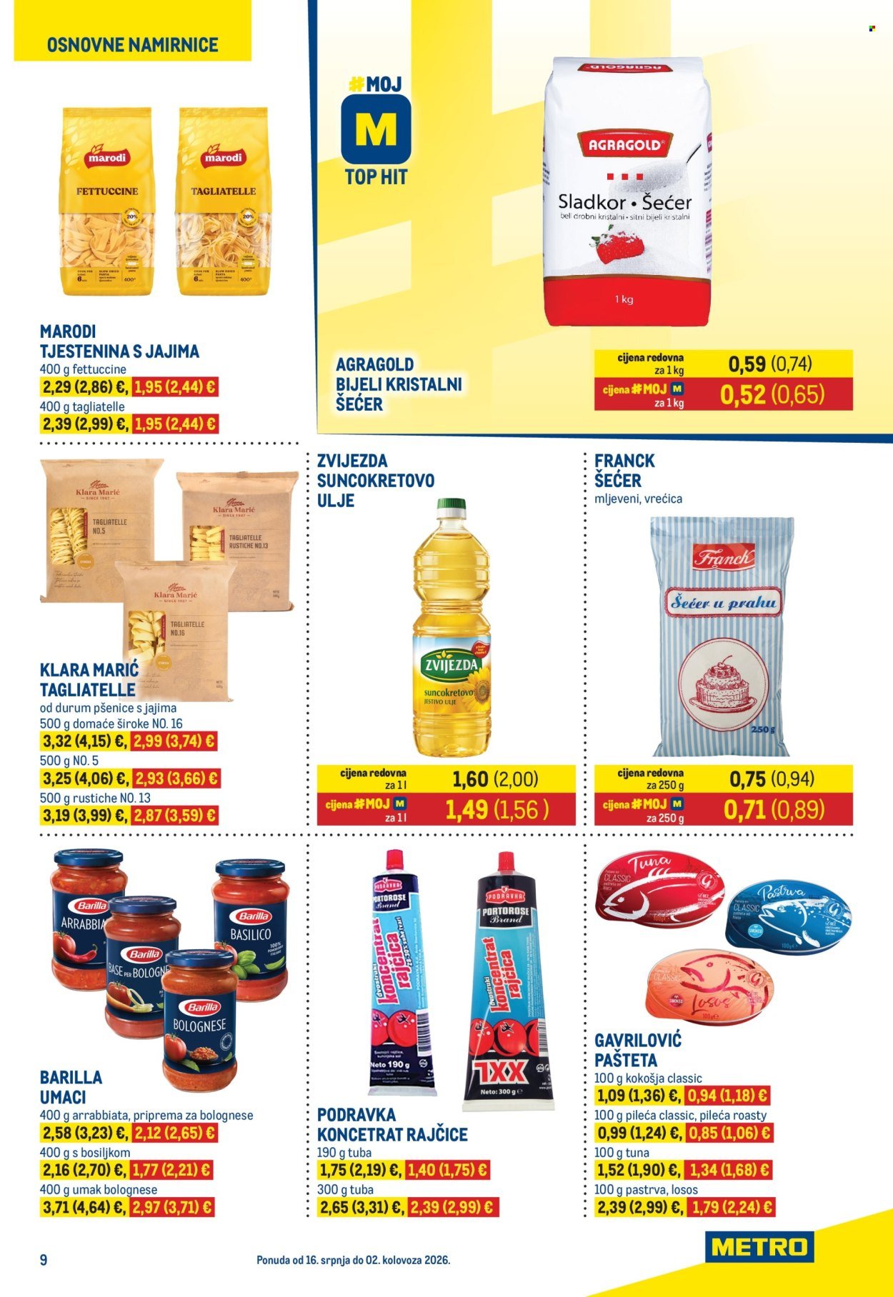 METRO katalog - Prehrana i neprehrana