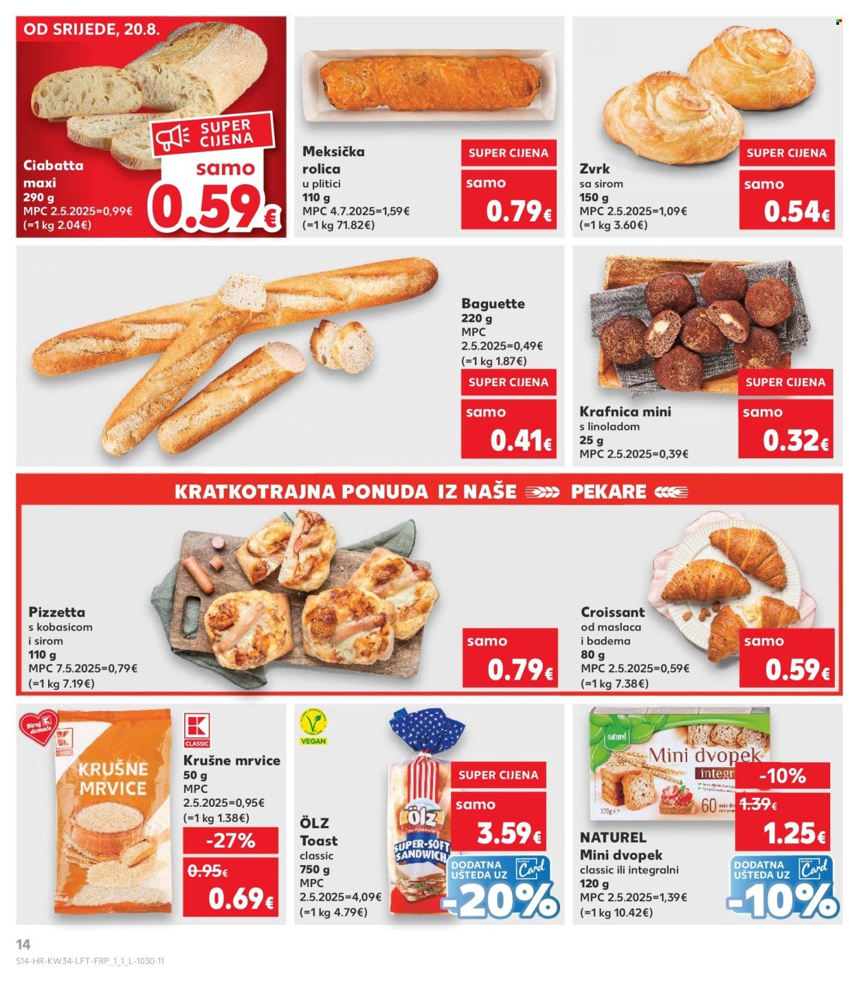 KAUFLAND katalog - Od srijede 20.08.2025.