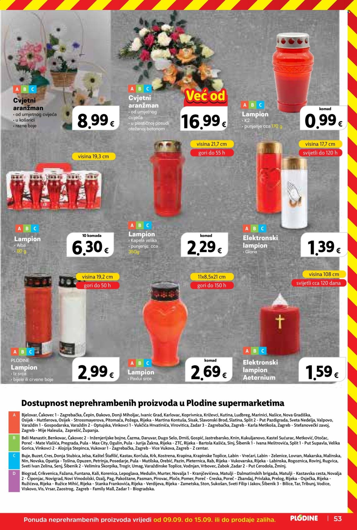 PLODINE katalog - Od srijede 09.09.2026.