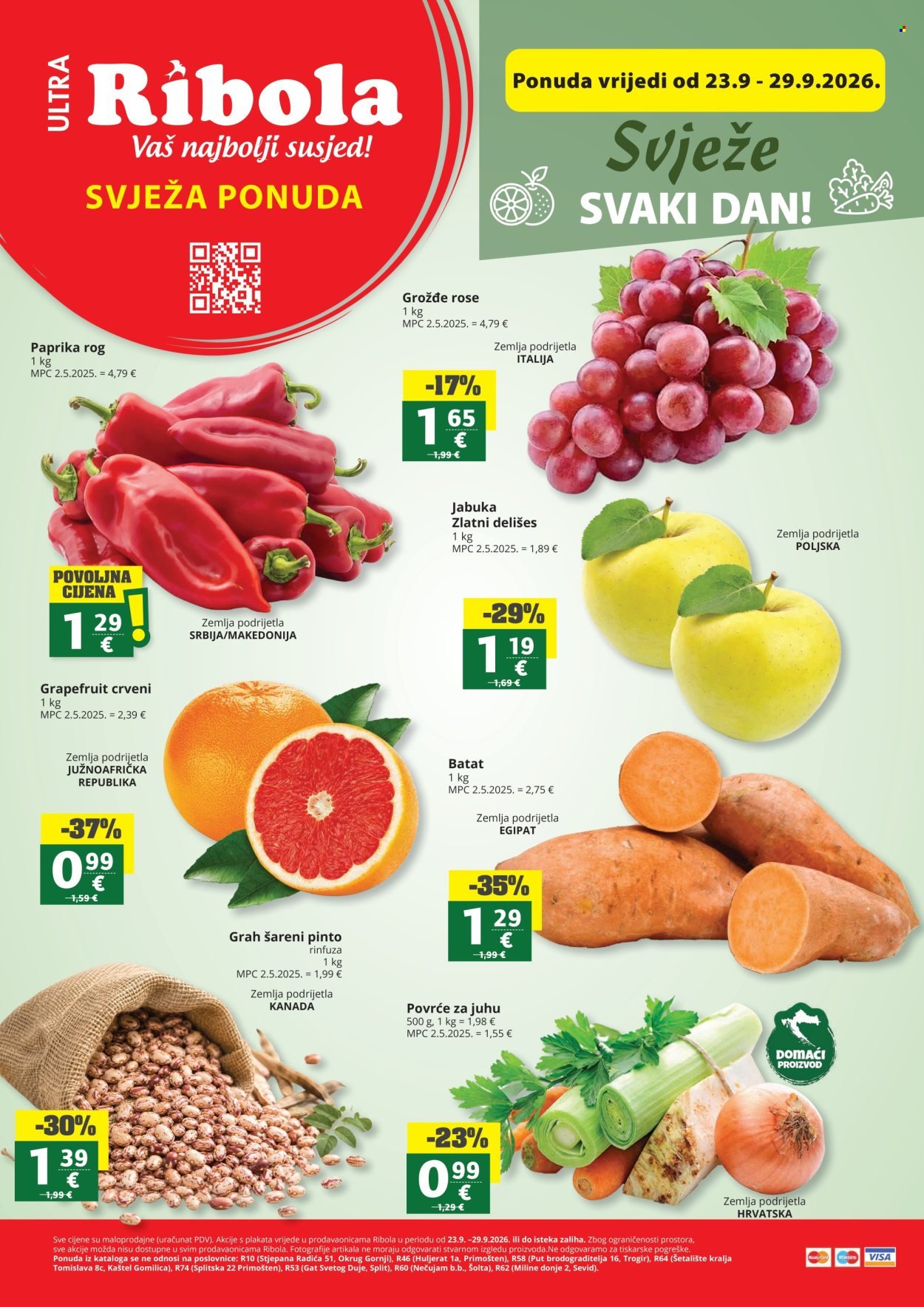 RIBOLA katalog - Od srijede 23.09.2026.
