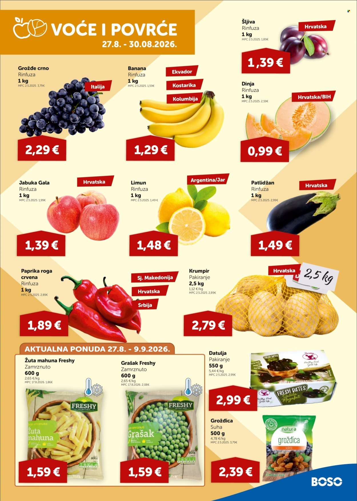 BOSO katalog - Od četvrtka 27.08.2026.