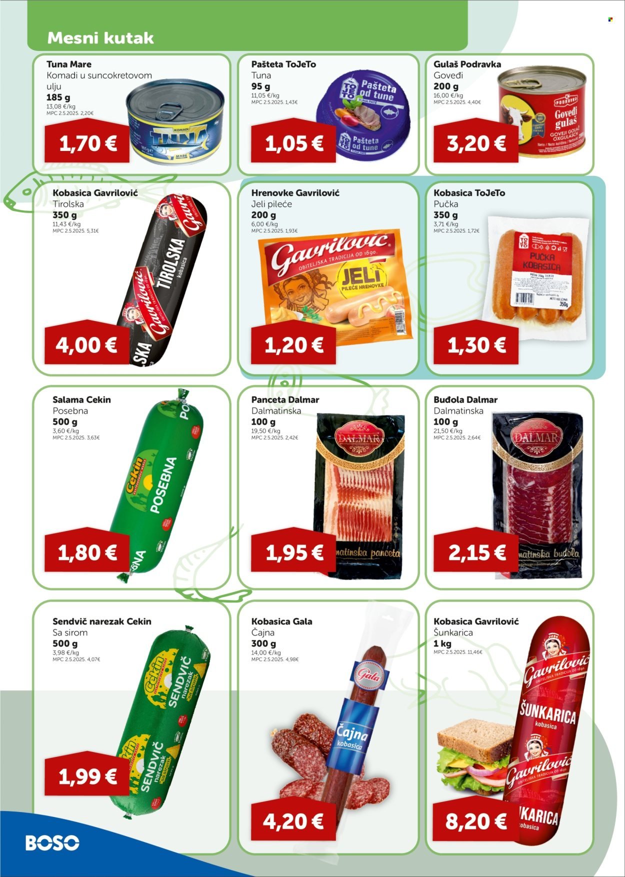 BOSO katalog - Od četvrtka 27.08.2026.