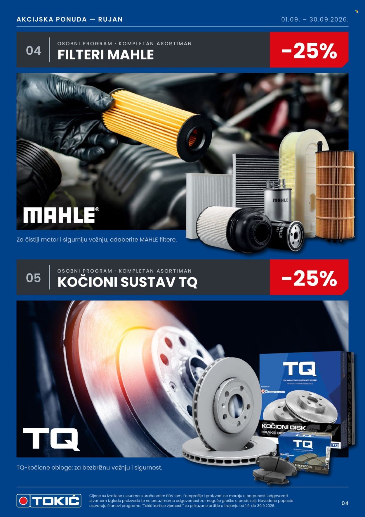 TOKIĆ katalog - Akcijski letak