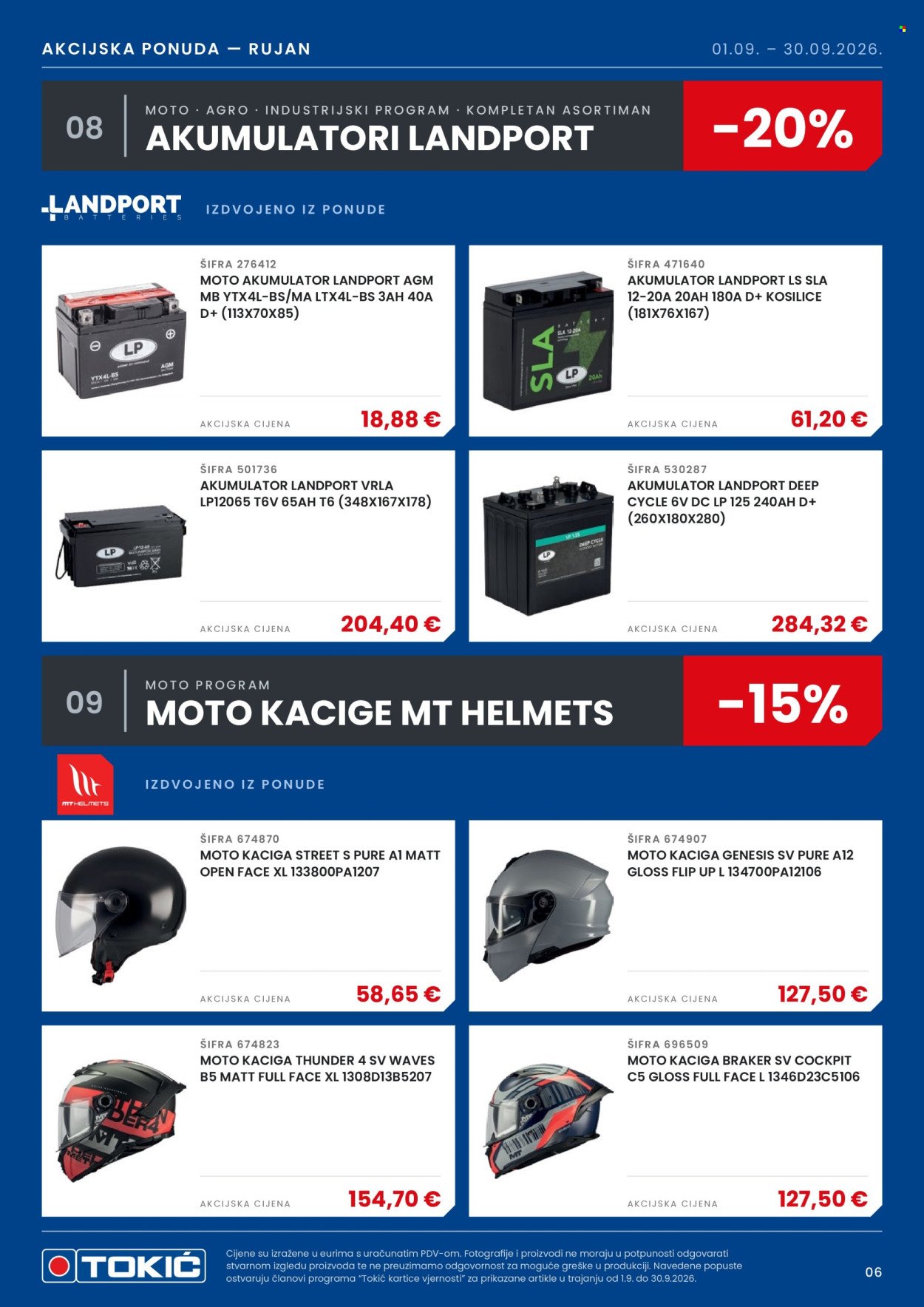 TOKIĆ katalog - Akcijski letak