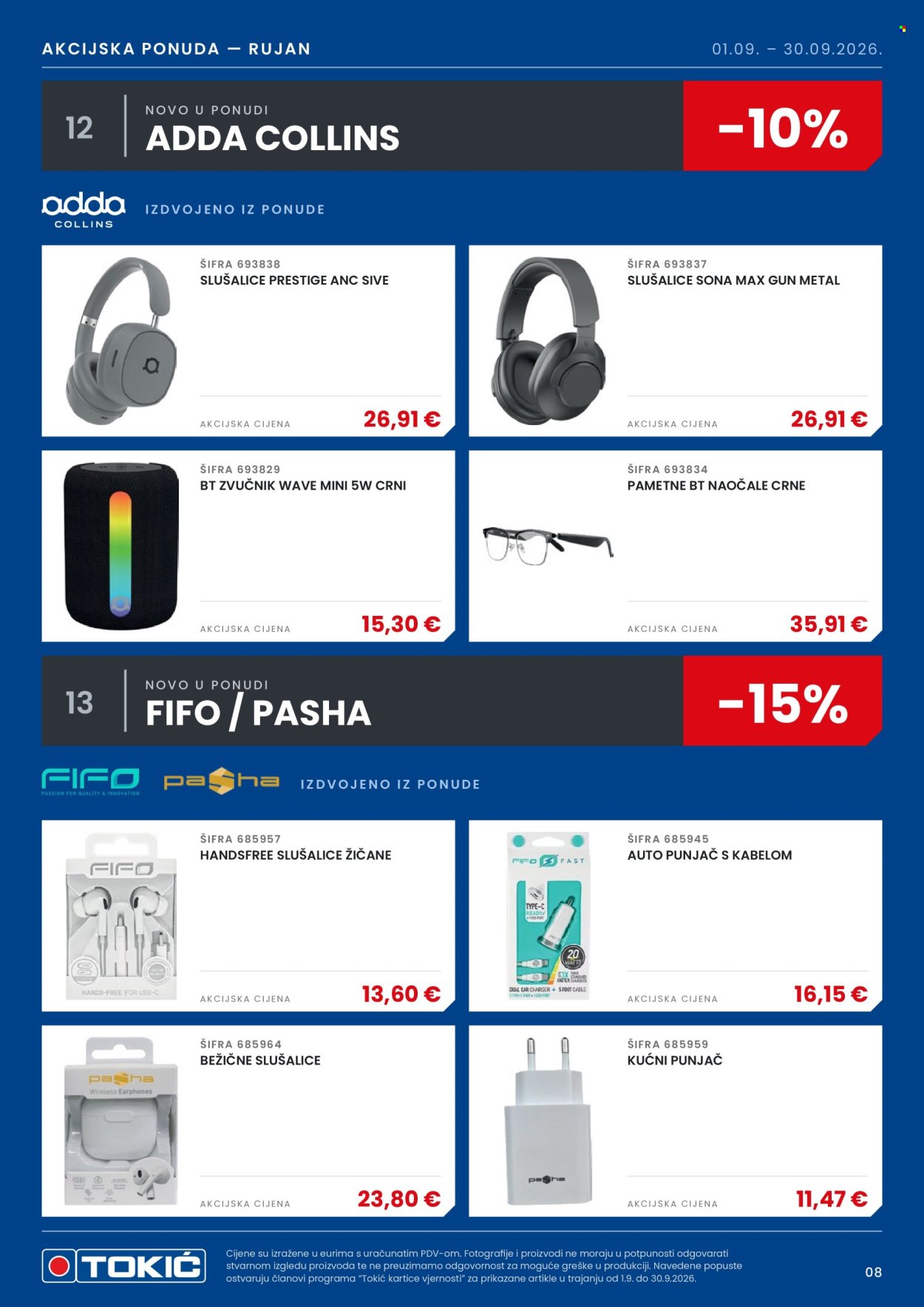 TOKIĆ katalog - Akcijski letak
