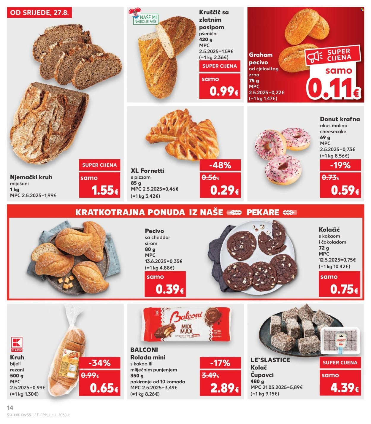 KAUFLAND katalog - Od srijede 27.08.2025.