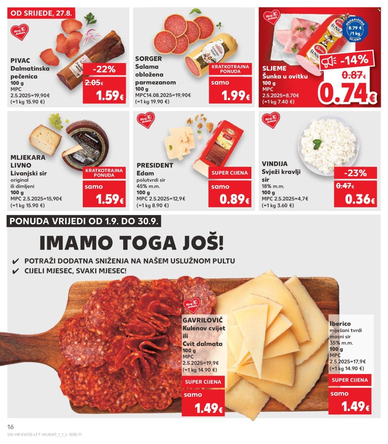 KAUFLAND katalog - Od srijede 27.08.2025.