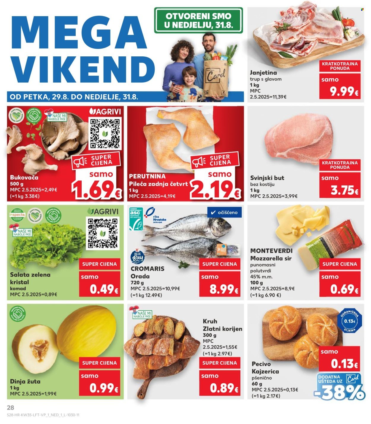 KAUFLAND katalog - Od srijede 27.08.2025.