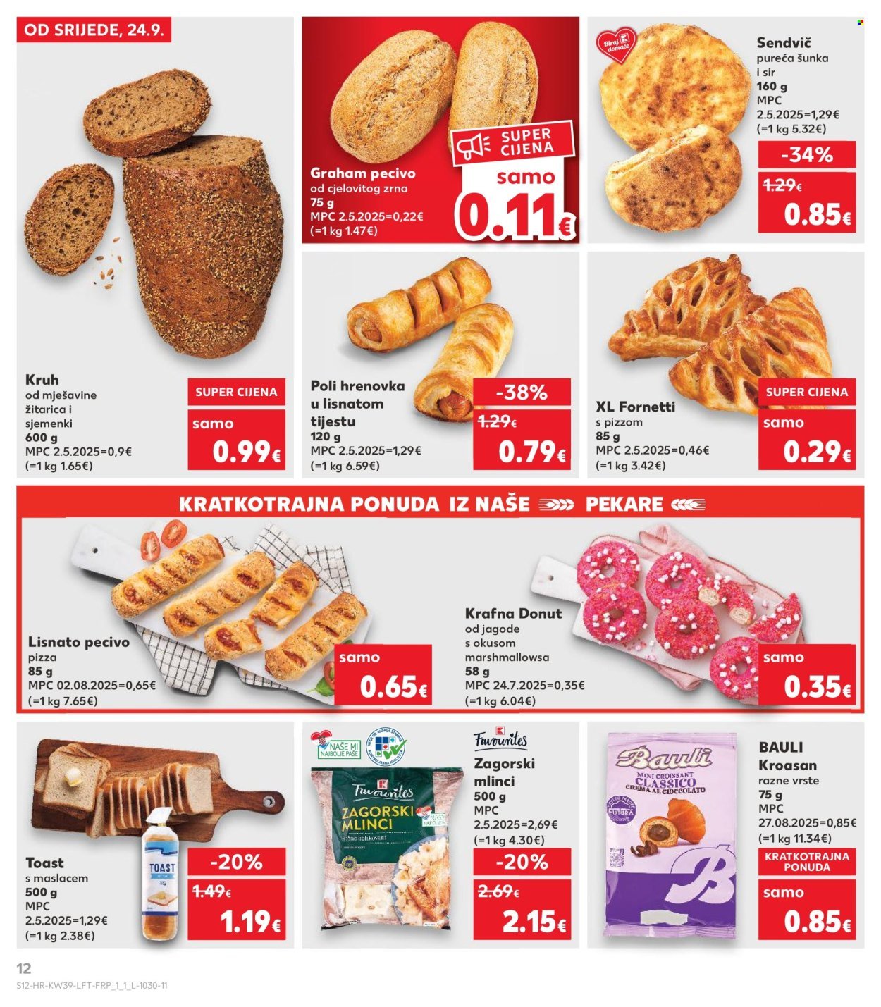 KAUFLAND katalog - Od srijede 24.09.2025.