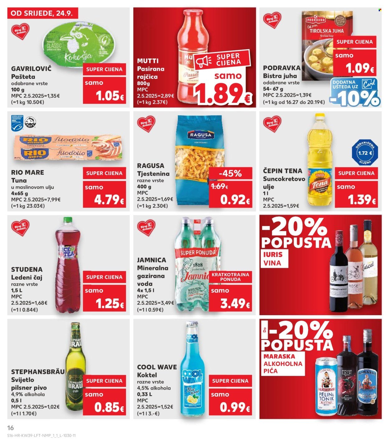 KAUFLAND katalog - Od srijede 24.09.2025.