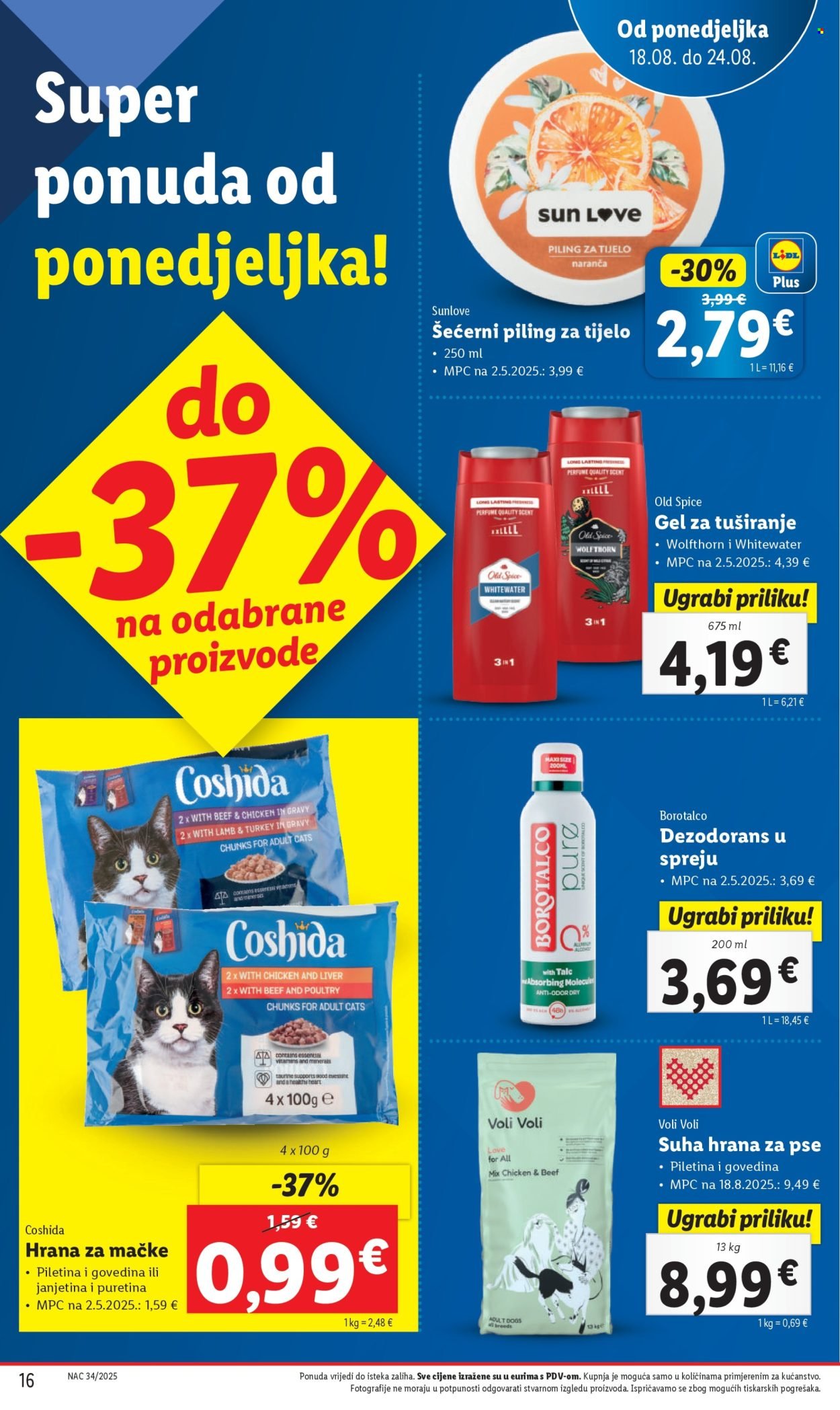LIDL katalog - Od ponedeljka 18.08.2025.