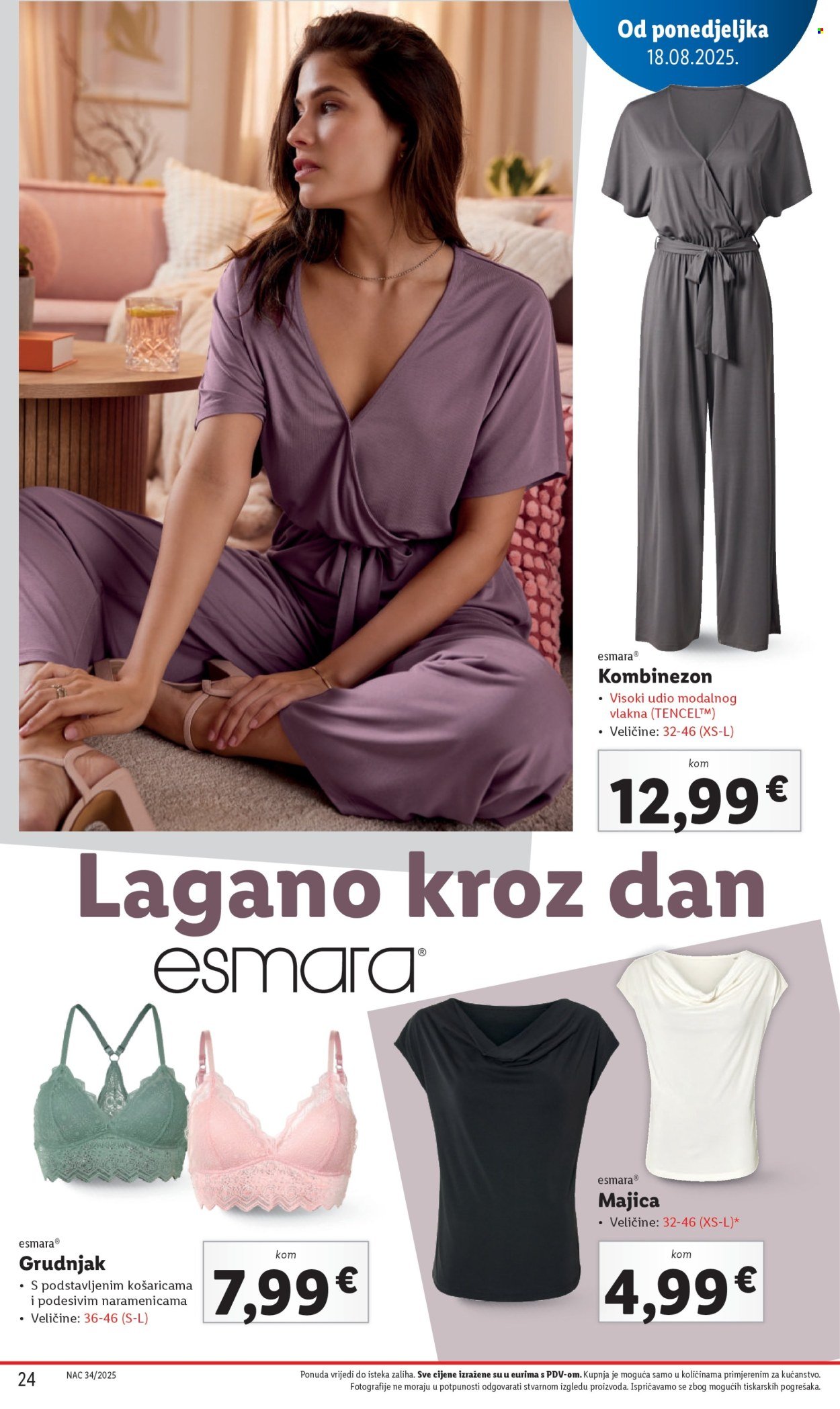 LIDL katalog - Od ponedeljka 18.08.2025.