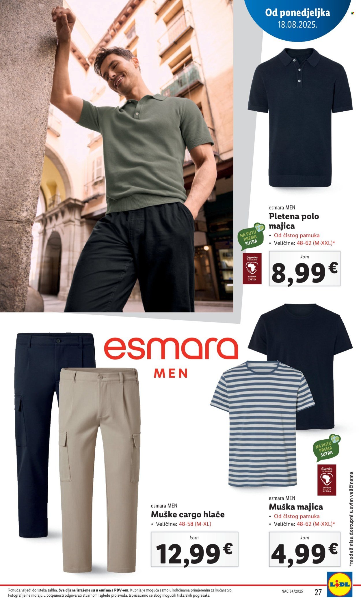 LIDL katalog - Od ponedeljka 18.08.2025.