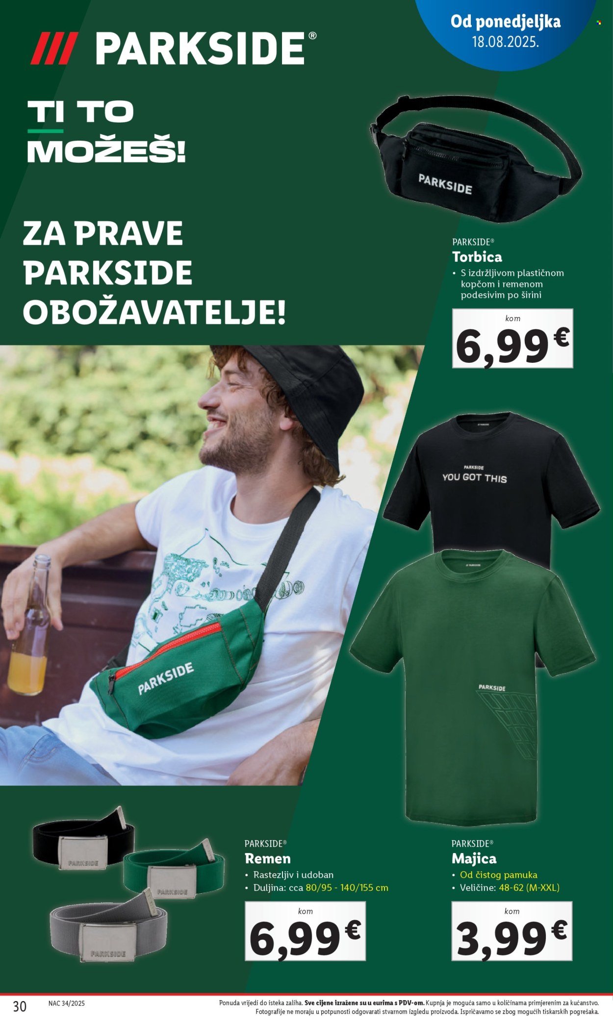 LIDL katalog - Od ponedeljka 18.08.2025.