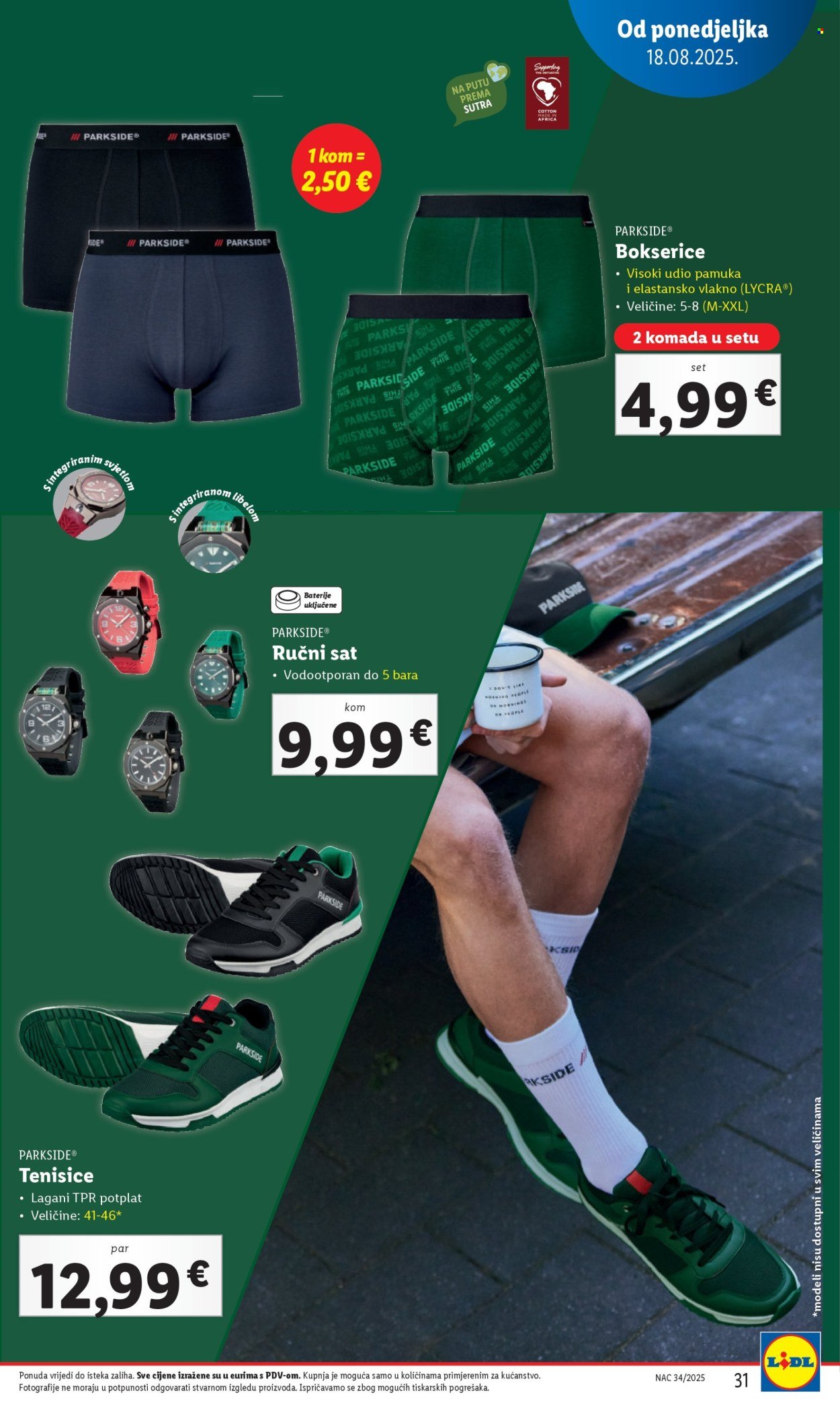 LIDL katalog - Od ponedeljka 18.08.2025.