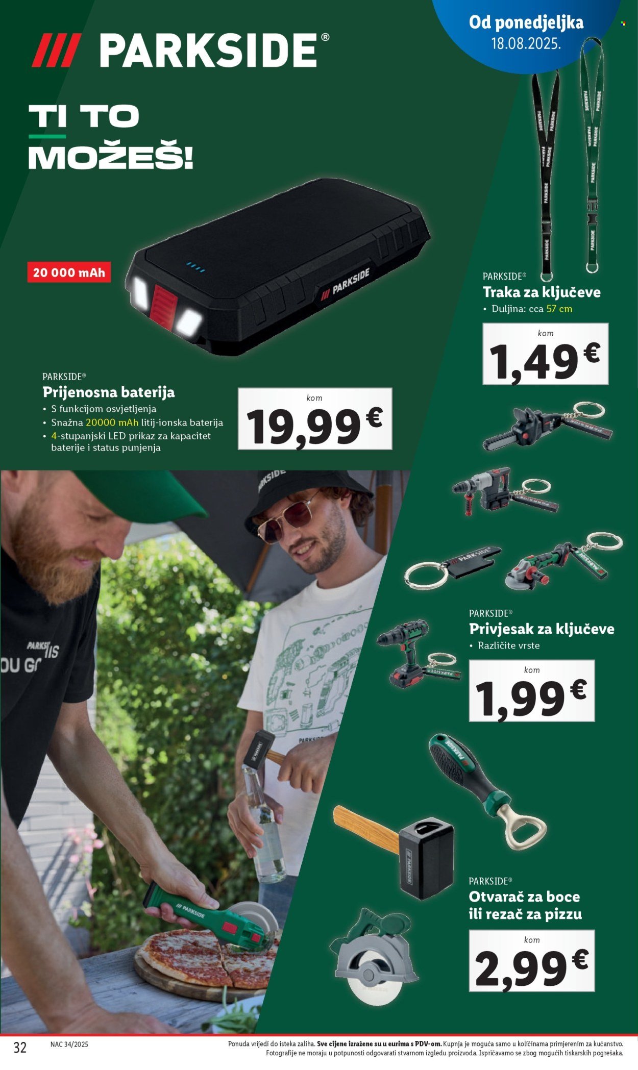 LIDL katalog - Od ponedeljka 18.08.2025.
