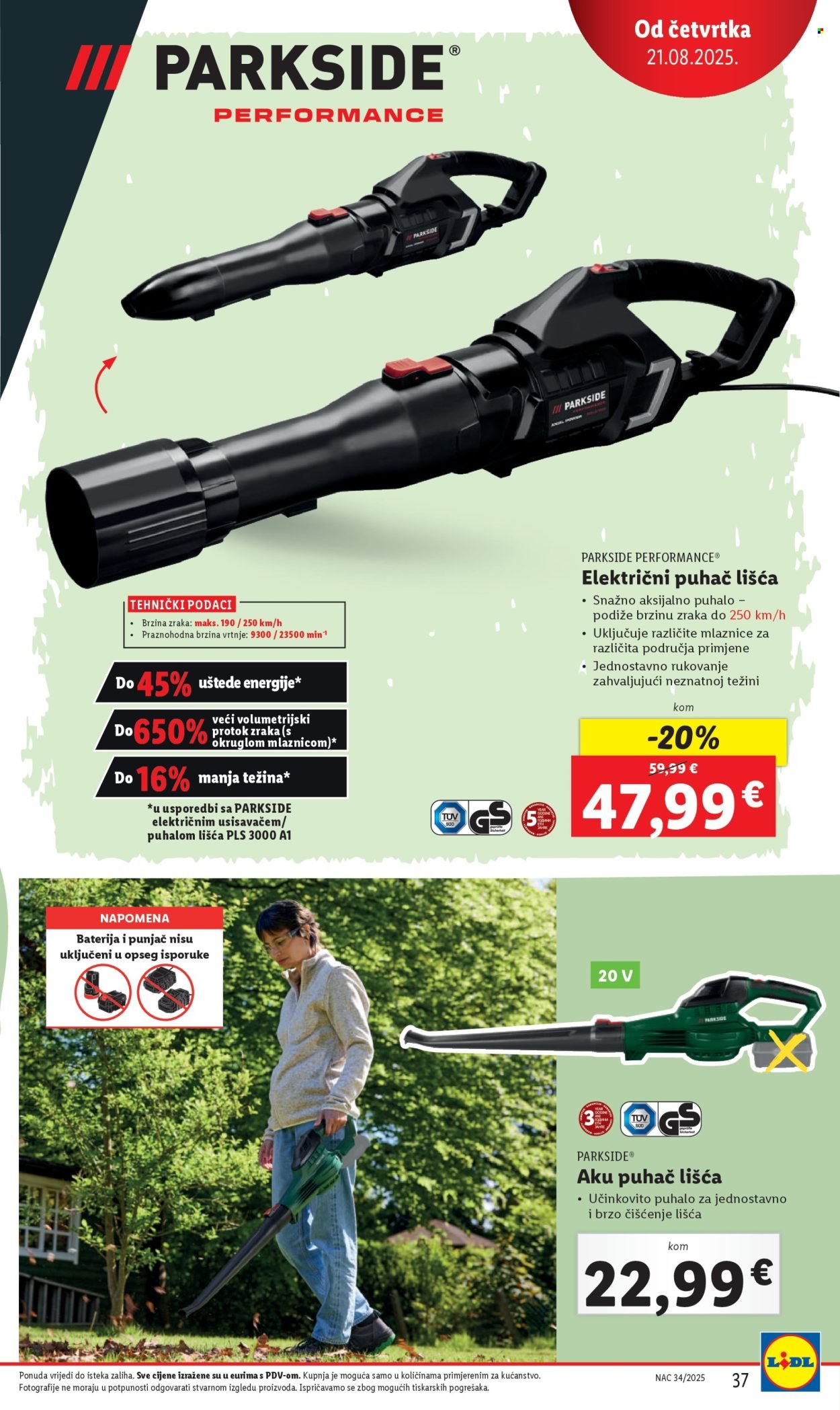 LIDL katalog - Od ponedeljka 18.08.2025.