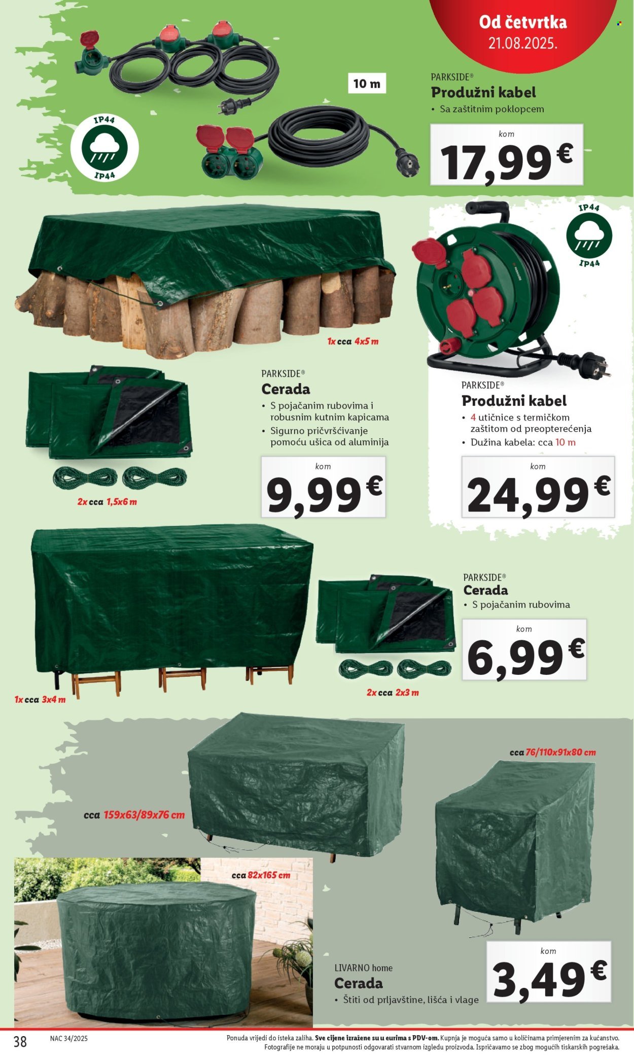 LIDL katalog - Od ponedeljka 18.08.2025.