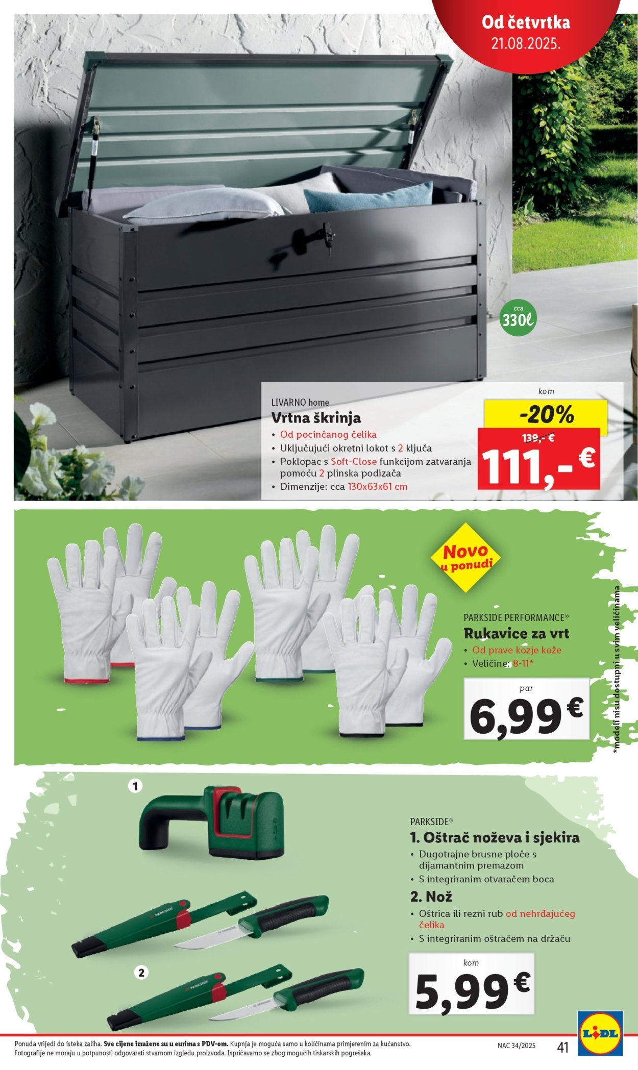 LIDL katalog - Od ponedeljka 18.08.2025.