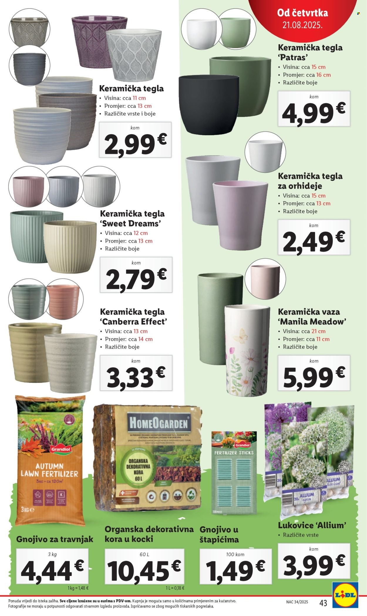 LIDL katalog - Od ponedeljka 18.08.2025.