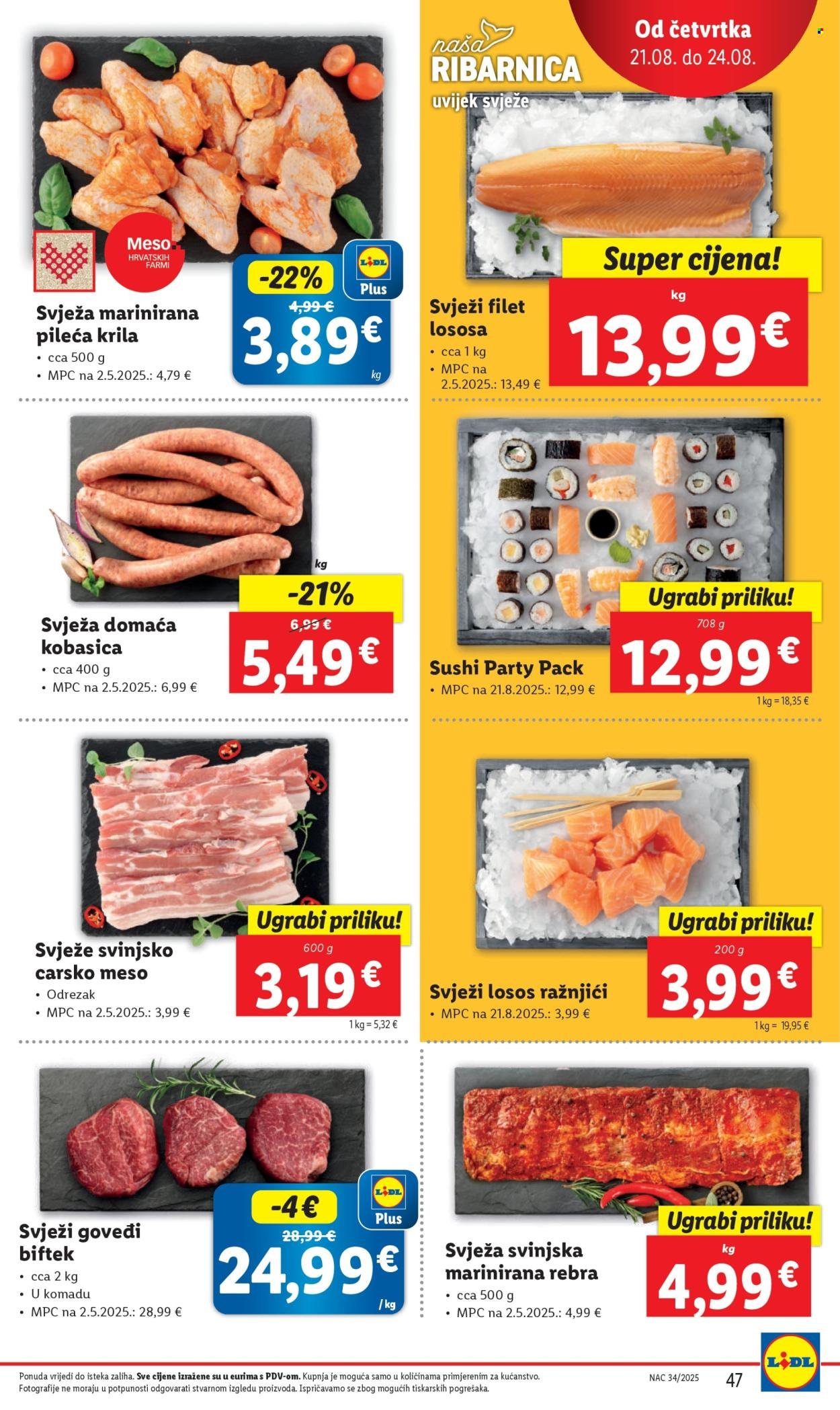 LIDL katalog - Od ponedeljka 18.08.2025.