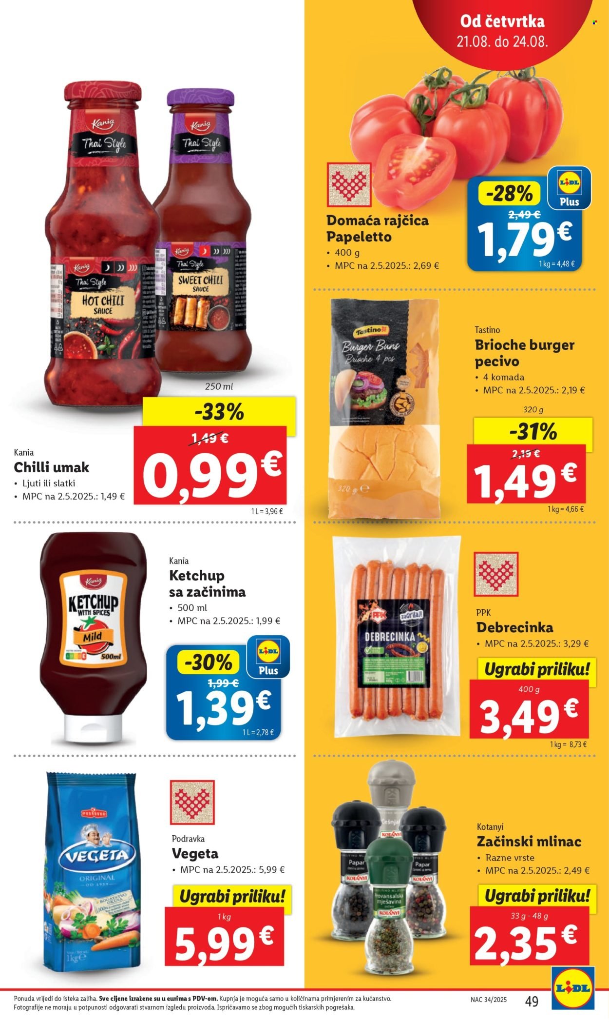 LIDL katalog - Od ponedeljka 18.08.2025.