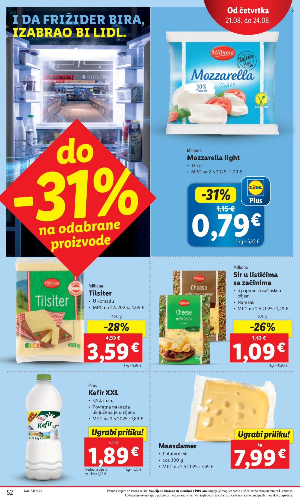 LIDL katalog - Od ponedeljka 18.08.2025.